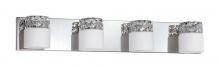 Kendal VF6400-4L-CH - VELLASE series 4-Light Chrome Bath Light