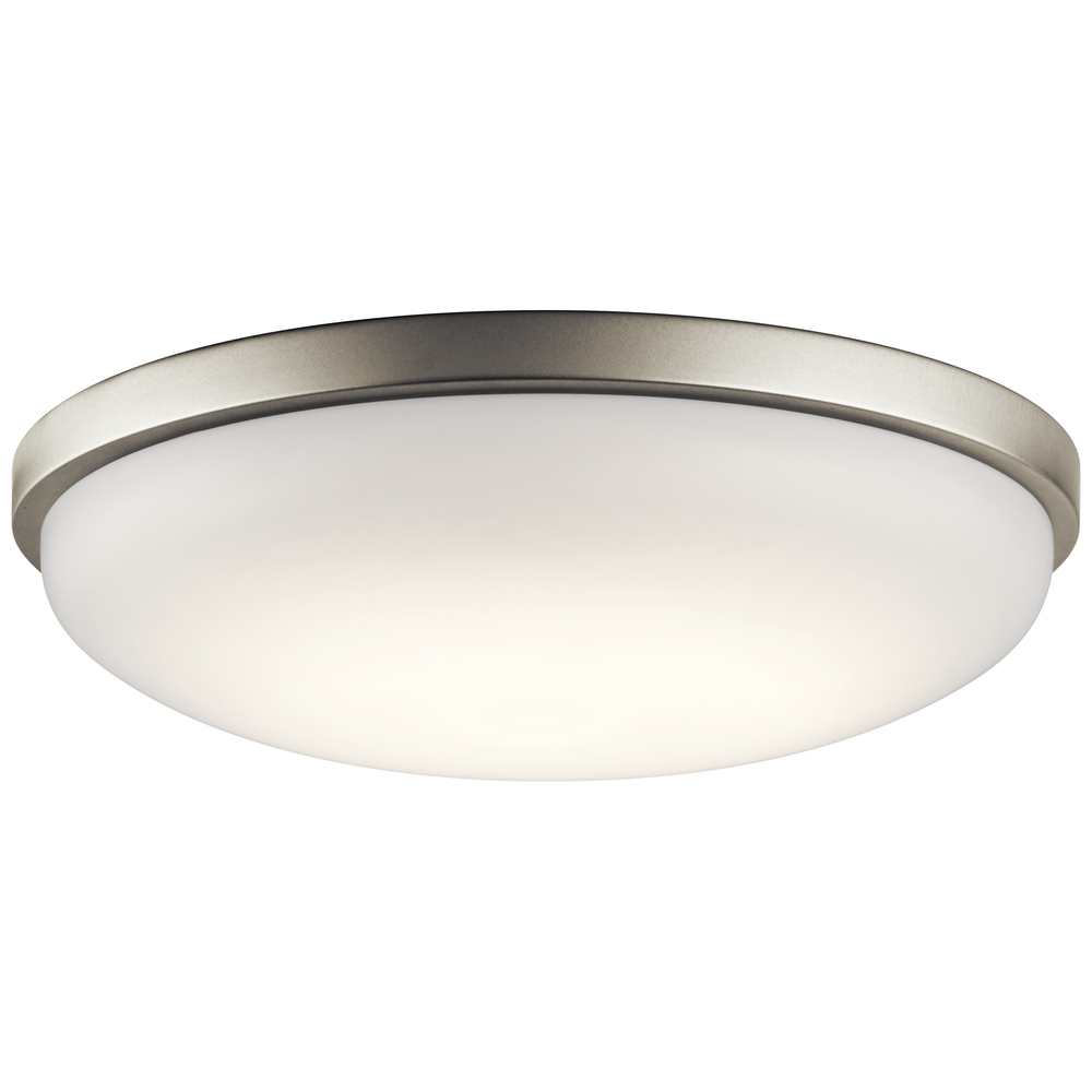 Ceiling Space 17.75" LED Flush Mount Brushed Nickel