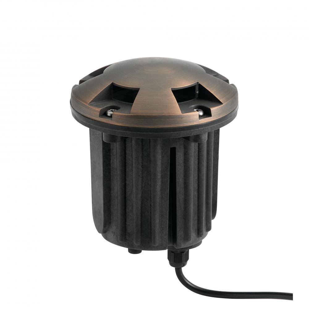 Brass Beacon In-Ground 12V Centennial Brass
