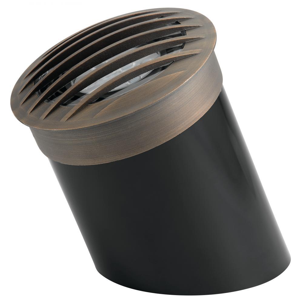12V PAR36 Well Rock Guard Centennial Brass