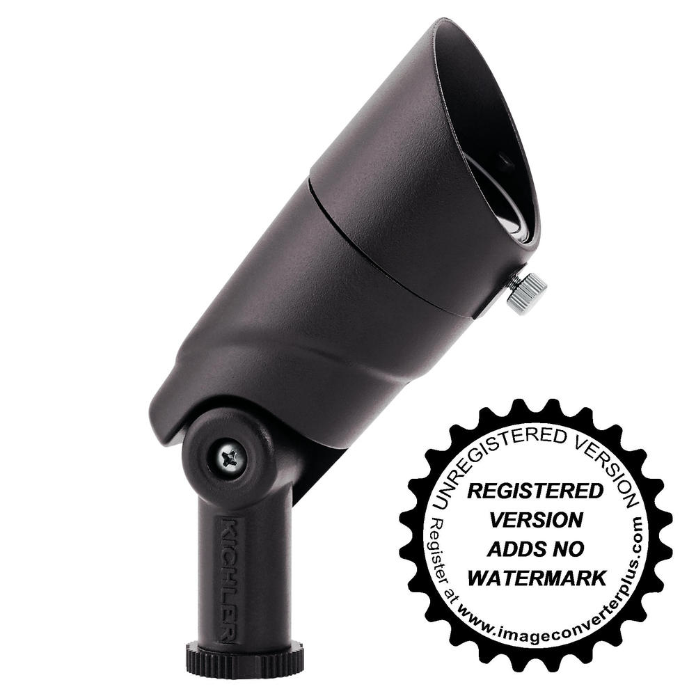 VLO 2700K Small 35 Degree Flood Textured Architectural Brass