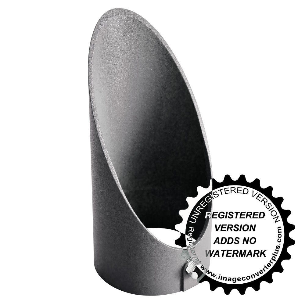 Accent VLO 6" Large Long Cowl Textured Architectural Bronze