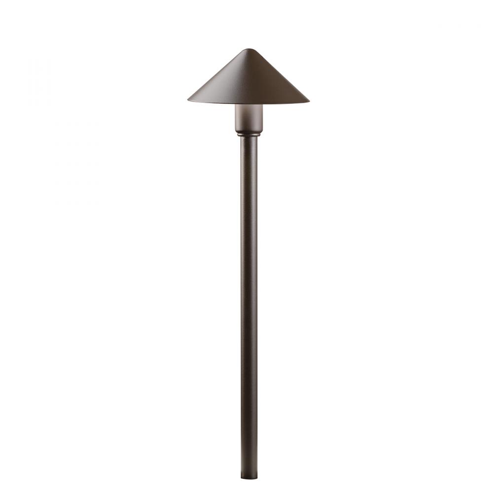 Fundamentals 2700K LED Path Light Textured Architectural Bronze