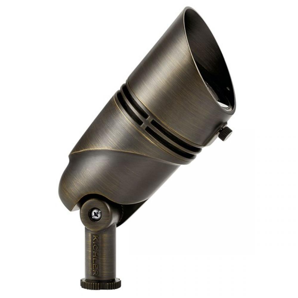 VLO 2700K 15 Degree LED High Lumen Accent Spotlight Centennial Brass
