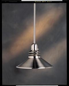 Grenoble 1 Light Mini Pendant Brushed Nickel