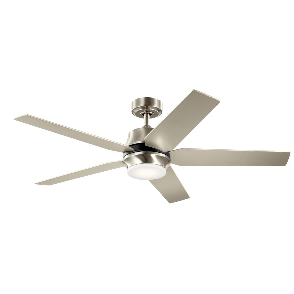 Maeve LED 52" Ceiling FanBrushed Stainless Steel