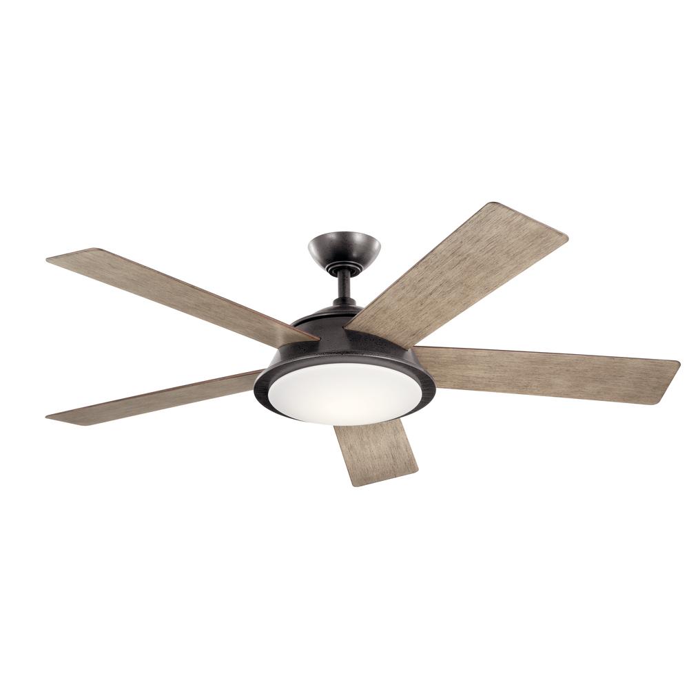 Verdi LED 56" Ceiling Fan Anvil Iron