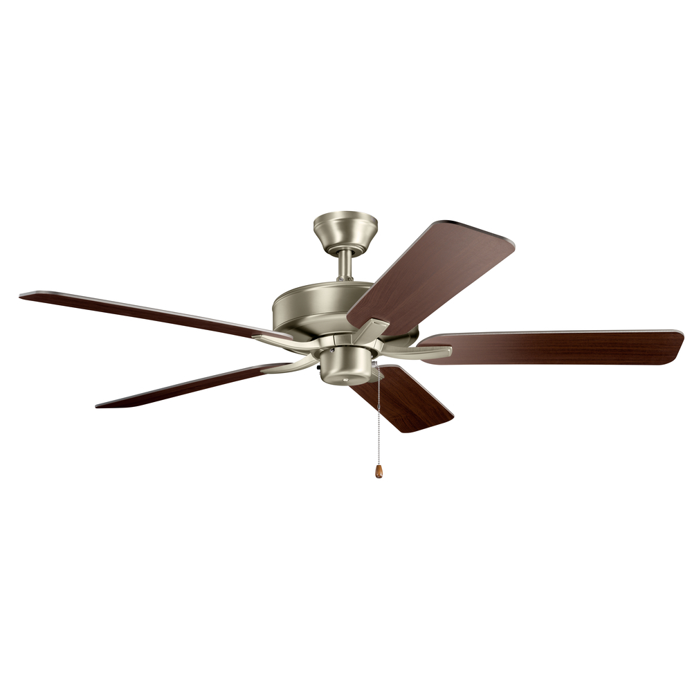 52" Basics Pro Fan Brushed Nickel
