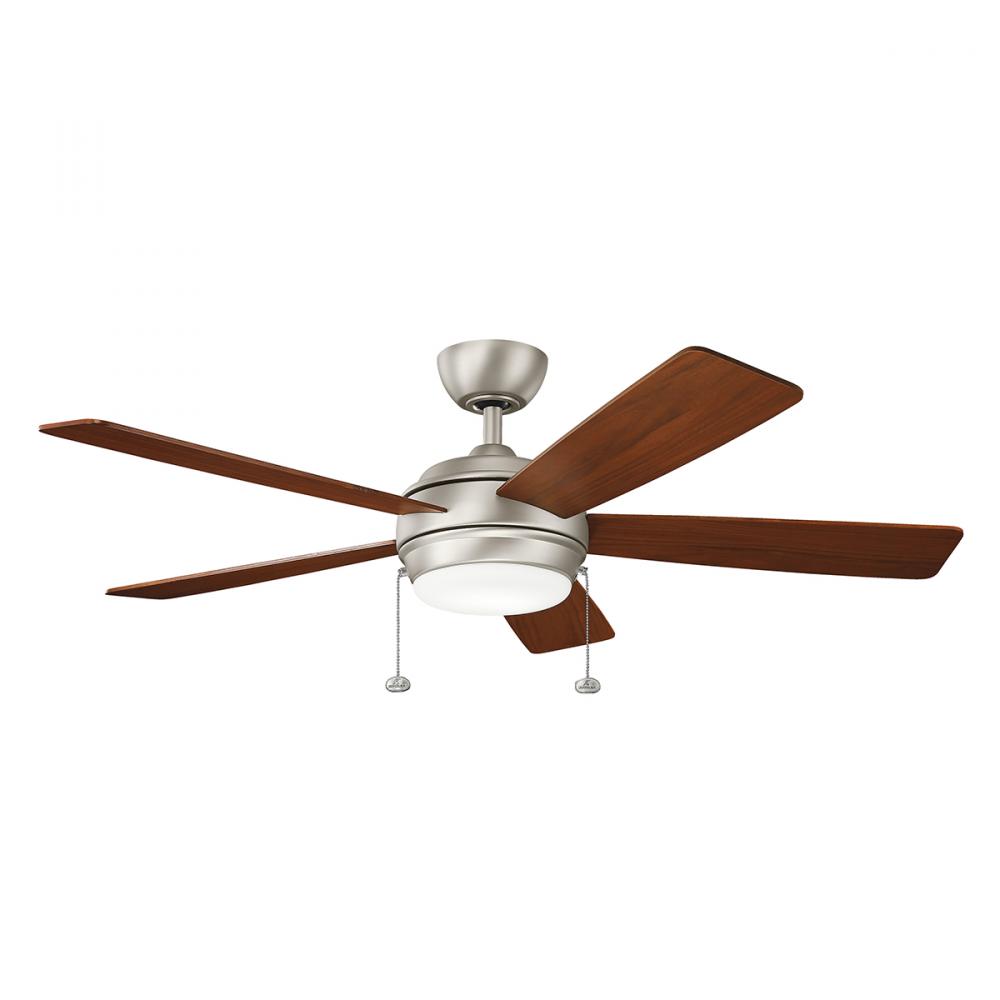Starkk LED 52" Fan Brushed Nickel