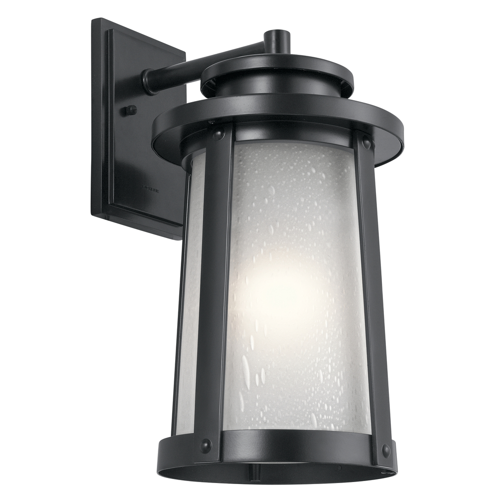 Harbor Bay 18.5" 1 Light Wall Light Black