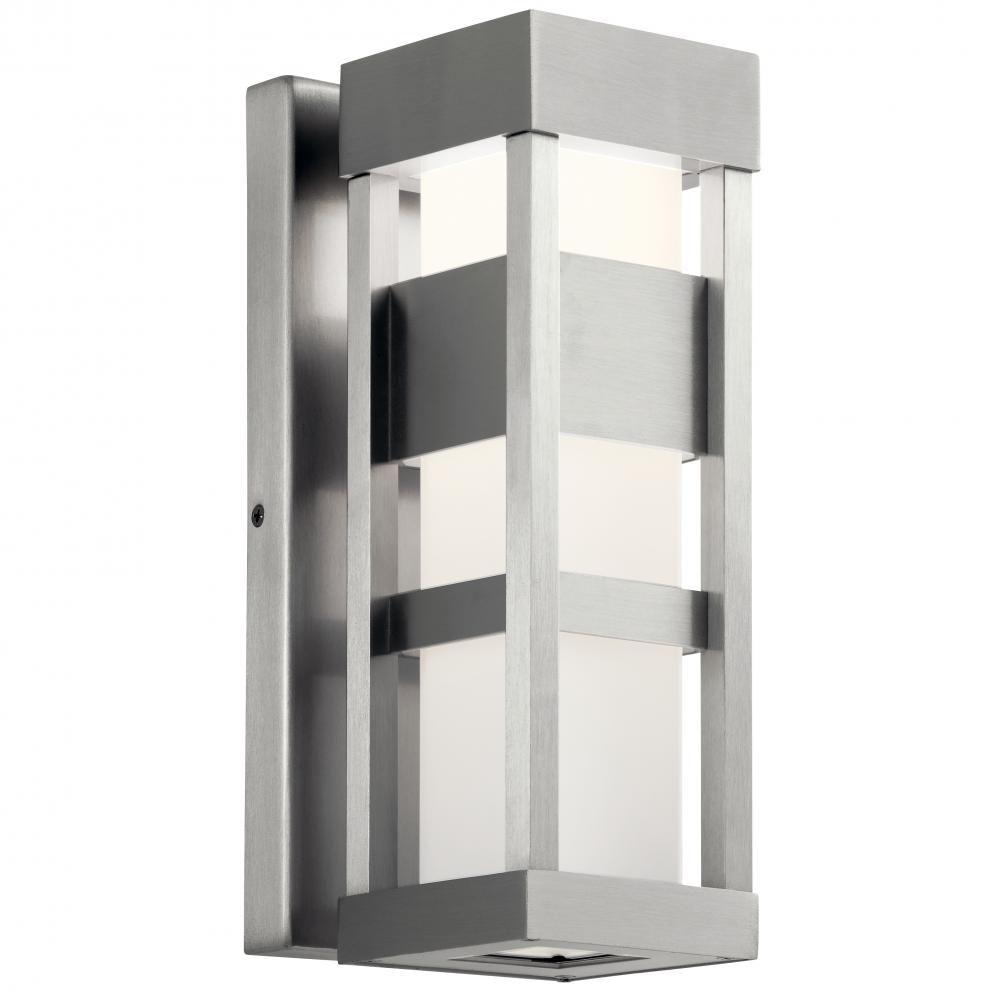 Ryler LED 3000K 12" Wall Light Brushed Aluminum