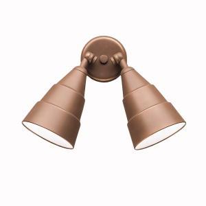 11.25" 2 Light Wall Light Architectural Bronze