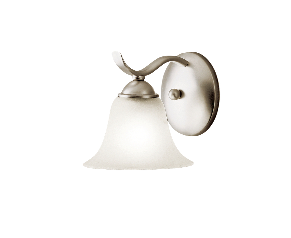 Dover 1 Light Wall Sconce Brushed Nickel