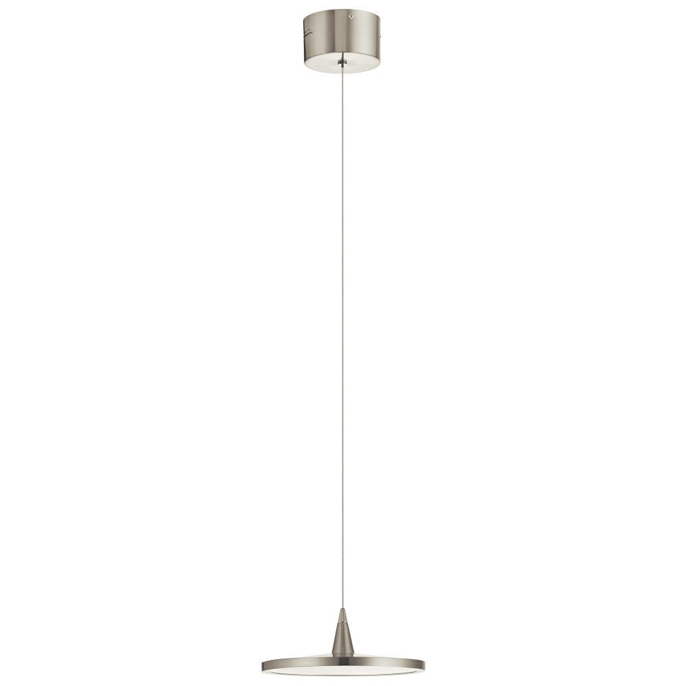 Jeno 1 Light Mini Pendant Brushed Nickel