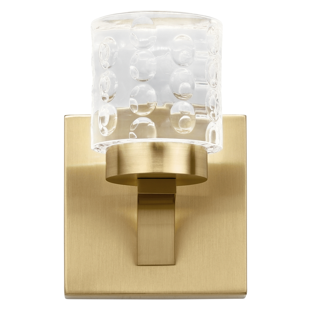 Rene 3000K LED Wall Sconce Champagne Gold
