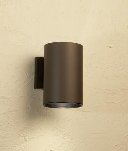 Cylinder 9" 1 Light Wall Light Architectural Bronze