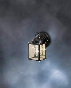 8.25" 1 Light Wall Light Black