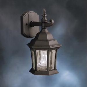 Townhouse 1 Light Wall Light Black