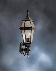 Townhouse 26.75" 1 Light Wall Light Black