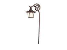 Kichler 15420AGZ - Cotswold 12V Lantern Path Light Aged Bronze