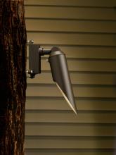 Kichler 15494AZT - 12V Long Cowl Mini Downlight Textured Architectural Bronze