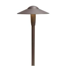 Kichler 15811AZT27R - Short Dome 2700K LED Path Light Textured Architectural Bronze