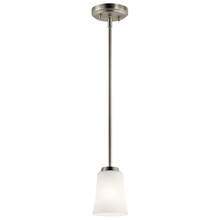 Kichler 44053NI - Tao 1 Light Mini Pendant Brushed Nickel