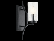 Kichler 44070DBK - Vara 1 Light Wall Sconce Distressed Black