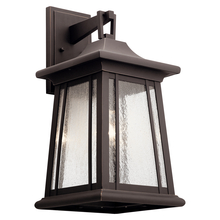 Kichler 49910RZ - Taden 20.75" 1 Light Wall Light Rubbed Bronze