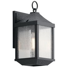 Kichler 49984DBK - Springfield 13" 1 Light Wall Light Distressed Black