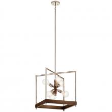 Kichler 52092AUB - Tanis™ 6 Light Foyer Pendant Auburn Stained