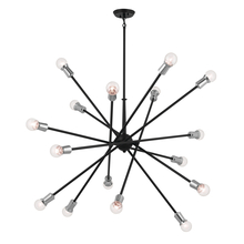 Kichler 52537BK - Armstrong 63" 16 Light Chandelier in Black