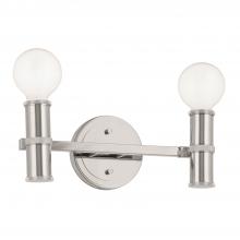 Kichler 55158PN - Torche 13 Inch 2 Light Vanity in Polished Nickel