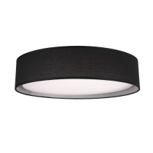 Kuzco Lighting Inc FM7916-BK - Dalton 16-in Black LED Flush Mount