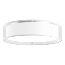 Kuzco Lighting Inc FM7920-WOR - Dalton 20-in White Organza LED Flush Mount