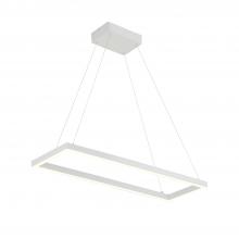 Kuzco Lighting Inc PD88530-WH-UNV-010 - Piazza 30-in White LED Pendant