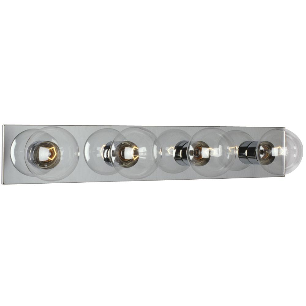 Four Light Vanity Bar - Chrome