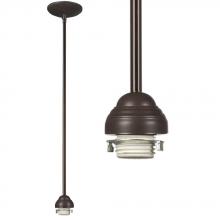 Galaxy Lighting 811850OBZ-H - Mini Pendant Holder w/ 6",12",18" Extension Rods - Old Bronze