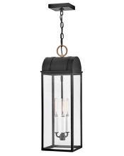 Hinkley Canada 10662BK-BU - Large Hanging Lantern