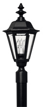 Hinkley Canada 1441BK - Large Post Mount Lantern