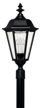 Hinkley Canada 1471BK - Large Post Mount Lantern
