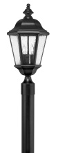 Hinkley Canada 1671BK-LV - Large Post Mount Lantern