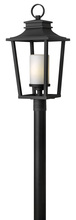 Hinkley Canada 1741BK - Large Post Mount Lantern