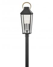 Hinkley Canada 17501BK - Large Post Mount Lantern