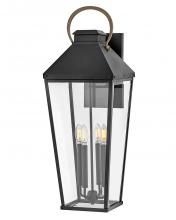 Hinkley Canada 17509BK - Extra Large Wall Mount Lantern