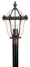 Hinkley Canada 2441CB - Large Post Mount Lantern