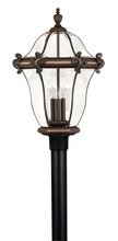 Hinkley Canada 2447CB - Large Post Mount Lantern