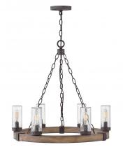 Hinkley Canada 29206SQ-LV - Medium Single Tier 12v Chandelier