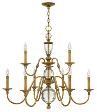 Hinkley Canada 4958HB - Medium Two Tier Chandelier