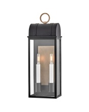 Hinkley Canada 10664BK-BU - Medium Wall Mount Lantern